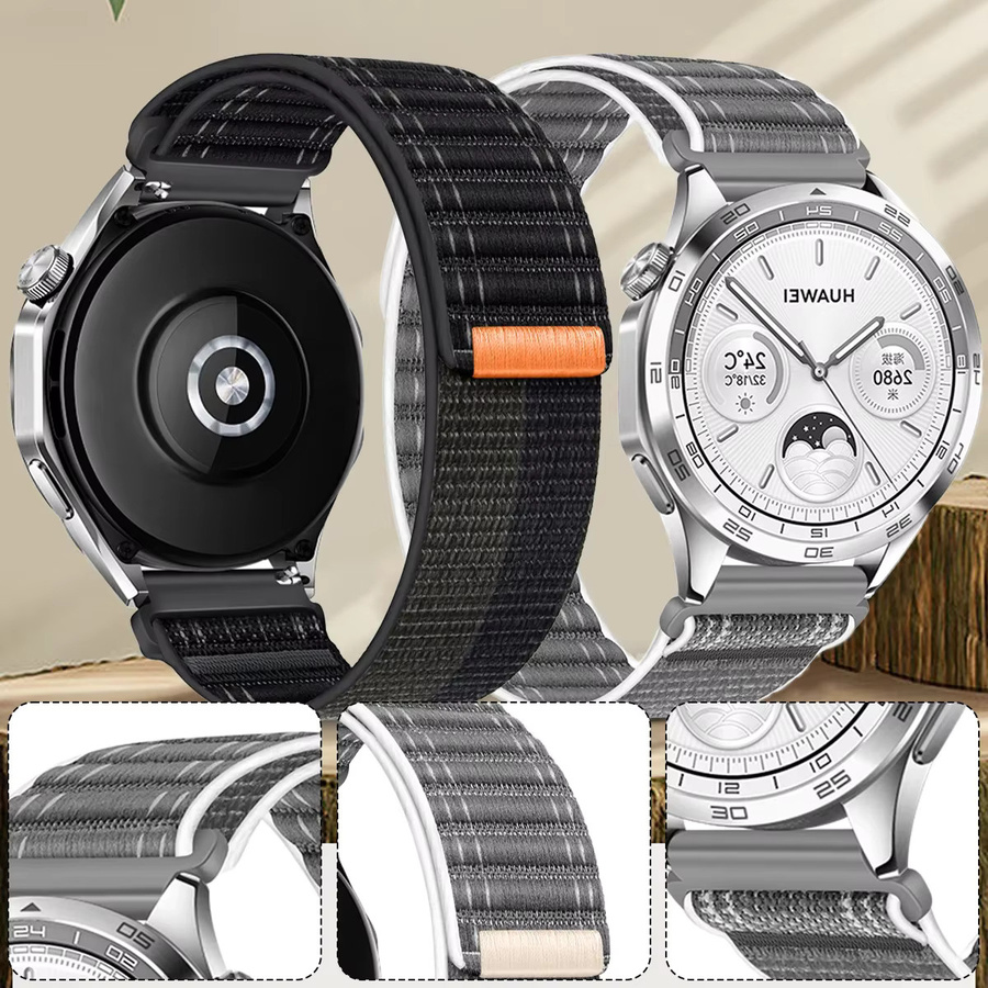 CAOWTAN Uhrenarmband Nylon, Unisex - Bild 4