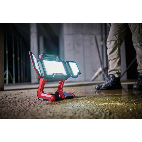 Einhell Professional Akku-Baustrahler TP-CL 18/3000 Li - Solo LED Arbeitsleuchte, Rot - Bild 3