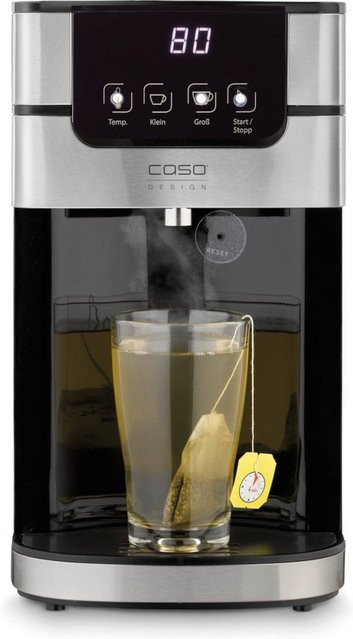 CASO PerfectCup 1000 Pro Turbo Heißwasserspender in Silber mit Touch-Display und Kalkschutzfilter - Bild 1