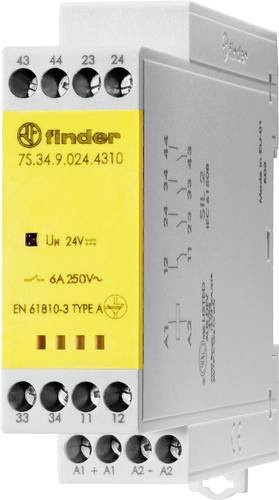 Finder Relais 7S.34.9.024.4310 mit 1 Öffner und 3 Schließern, Schaltstrom max. 6 A, multicolour - Bild 1