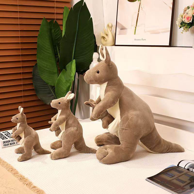 Mutter und Kind Känguru Puppe, Plüschtier, ab 14 Jahren - Bild 2