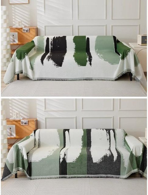 Universal Chenille Sofabezug Super Six, B/B: 180 x 130 cm - Bild 1