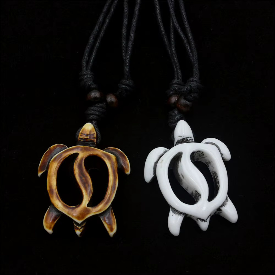 weyena Halskette, Schildkröte, Yin Yang, Unisex - Bild 2