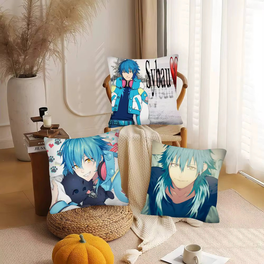 D-Dramatical M-Murder Aoba Seragaki Kissenbezug, quadratischer Grafik-Kissenbezug in Multicolour, B/B/B: 40 x 40 x 40 cm - Bild 3