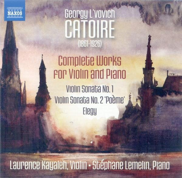 Gesamtwerke für Violine von Catoire, G.L., CD - Bild 1
