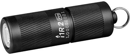 Olight i1R 2 Pro LED Taschenlampe in Schwarz, akkubetrieben mit 180 lm aus Aluminiumlegierung - Bild 1