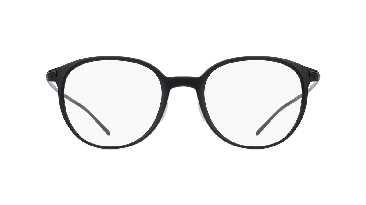 Porsche Design 8734 Korrektionsbrille, Vollrand, Rund, Kunststoff, Unisex, schwarz - Bild 1