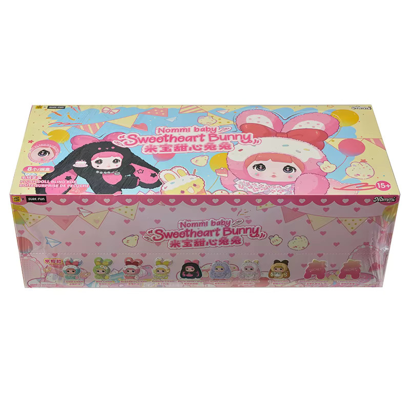 Nommi Baby Sweetheart Bunny, Blindbox-Puppe, Überraschungstüten-Anhänger, ab 14 Jahren - Bild 3