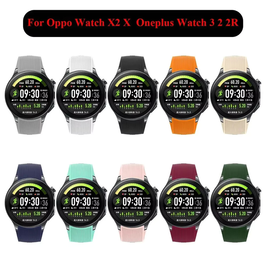OnePlus Uhrenarmband, Silikon, Weiß, Unisex - Bild 3