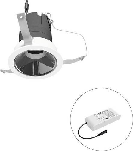 EVN LED-Deckenstrahler F01R11SM0627L24D in Weiß, einstellbar und rund - Bild 1