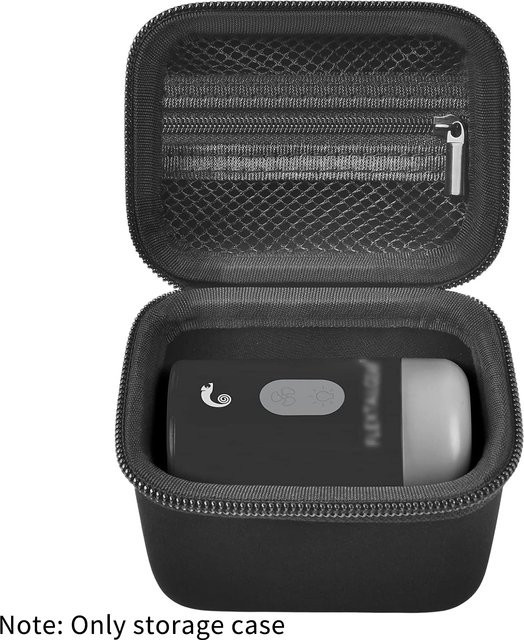 Tragbare EVA-Netztasche zur Aufbewahrung für FLEXTAILGEAR Mini MP2 Pro Max und ETENWOLF AIR 3 Tiny Pumpen in Schwarz und Orange - Bild 1