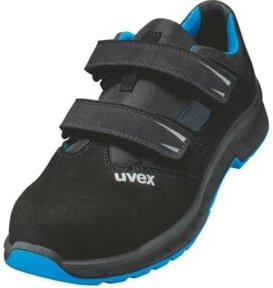 Uvex Sandalen 2 trend S1P Sicherheitsschuhe blau schwarz Größe 50 - Bild 1