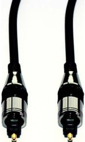 e+p Lichtleiterkabel Toslink LLK 20/3 Optical in Schwarz, Länge: 3 m - Bild 1