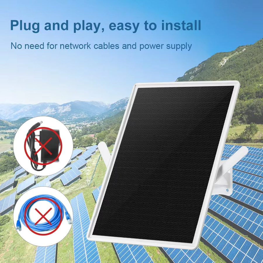 LS VISION Solar-WLAN-Repeater für den Außenbereich, wetterfester 2,4 GHz Wi-Fi Range Extender mit 20.000 mAh Akku in Weiß - Bild 5