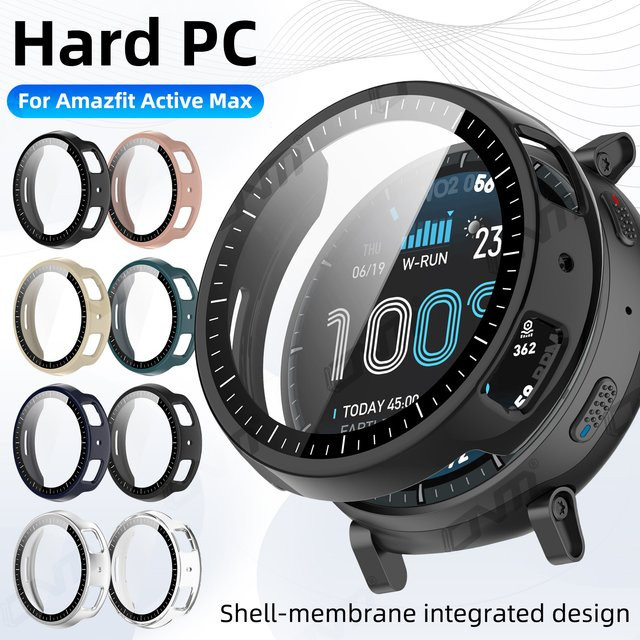 ONM Uhrengehäuse für Amazfit Active Max, Kunststoff, Schwarz - Bild 1