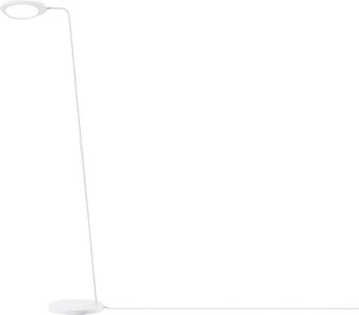 Muuto Leaf Stehleuchte in Weiß, dimmbar, modernes Design aus Metall - Bild 1