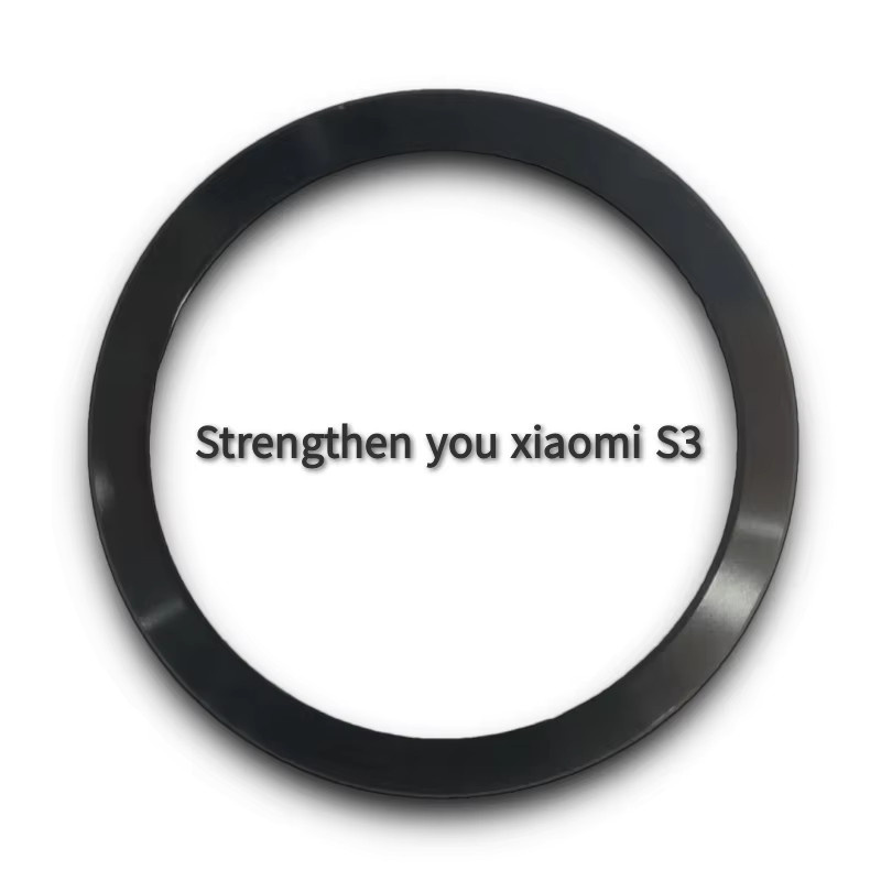 Xiaomi Watch S3 Original Metalllünette aus Edelstahl in Schwarz und Silber mit Regenbogen-Effekt - Bild 2