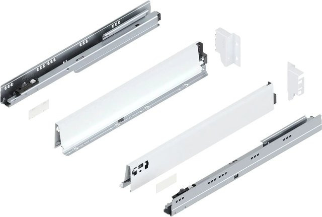 Blum Tandembox antaro M Vollauszug Blumotion Seidenweiß Tiefe: 550 mm - Bild 1