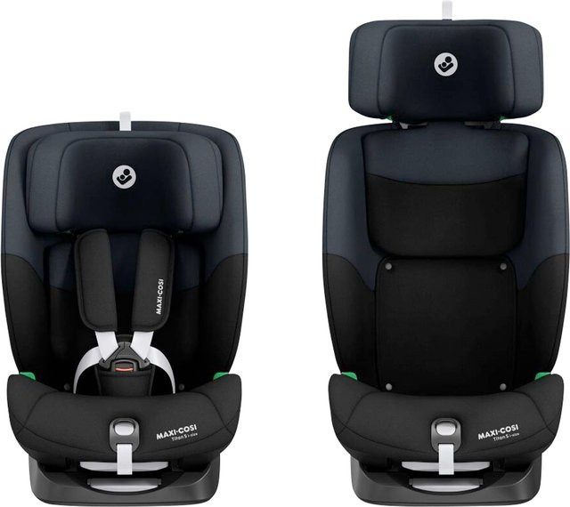 Maxi-Cosi Kindersitz Titan S i-Size in Black mit ISOFIX-Basis - Bild 1
