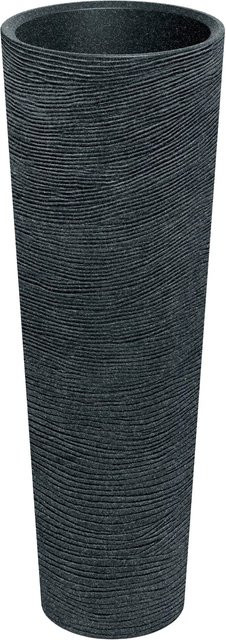 Prosperplast Blumentopf Tubra Schlank Hoch Anthrazit Ø 40 cm x H 110 cm - Bild 1