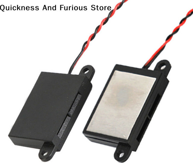 Ultradünner Seitenabstrahlender Hohlraum-Lautsprecher Flachpanel Mini-Lautsprecher für Smart Home, 8 Ohm, 1W, Schwarz, B: 2 cm, H: 1,4 cm - Bild 1