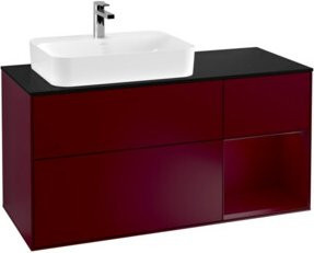 V&B Waschtischunterschrank Finion mit Wandbeleuchtung, Breite: 120 cm, Tiefe: 50,1 cm - Bild 1