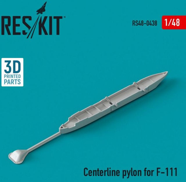 ResKit Models Centerline Pylon for F-111, 3D Printed - Bild 1
