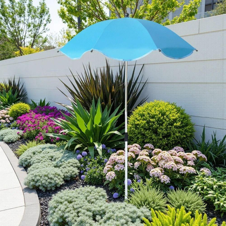 AikeA Pflanzenschirm Schattenschutz für den Garten in Orange, Höhe: 65 cm - Bild 6