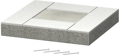 OBO Bettermann Endstück Grau B: 32,0 cm, H: 15,0 cm - Bild 1