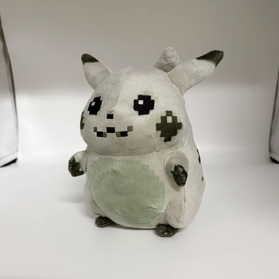 Aoger Pokémon Pikachu Plüschtier, Grau - Bild 3