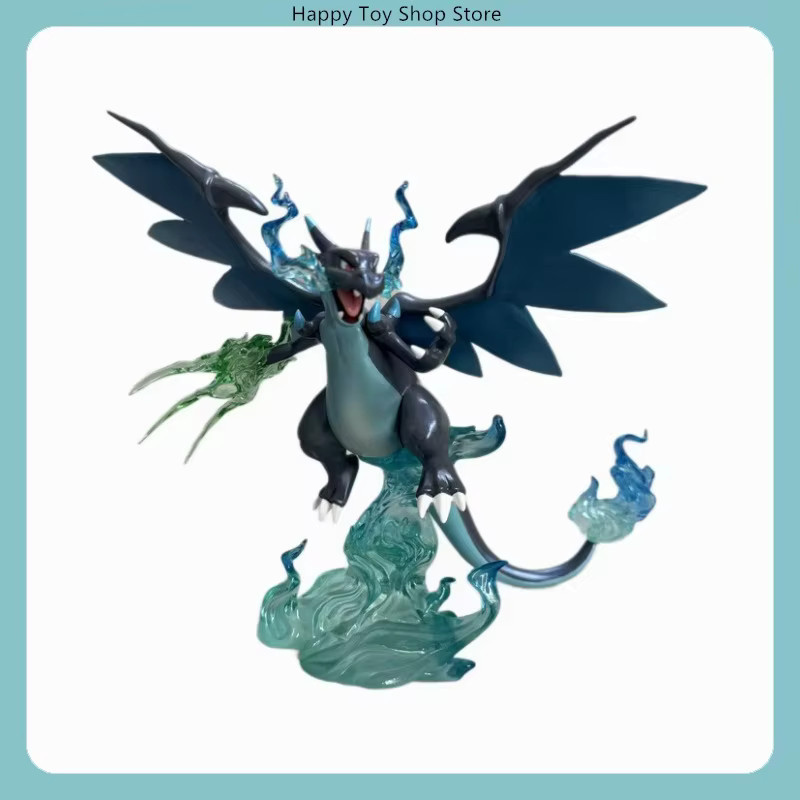 Bandai Pokémon Charizard X Anime-Figur, mit wechselbarer Handhaltung - Bild 3