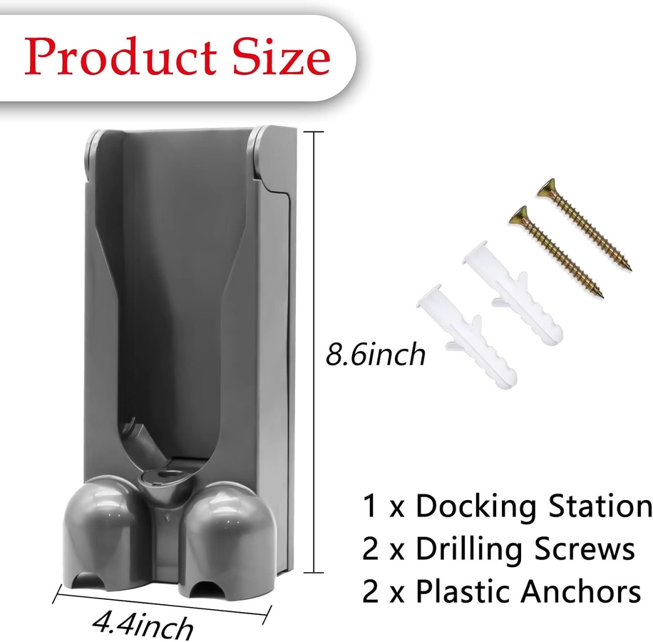 Dyson Wandhalterung Ladestation und Dockingstation für V12 Detect Slim und V12 Slim Staubsauger Zubehör - Bild 2