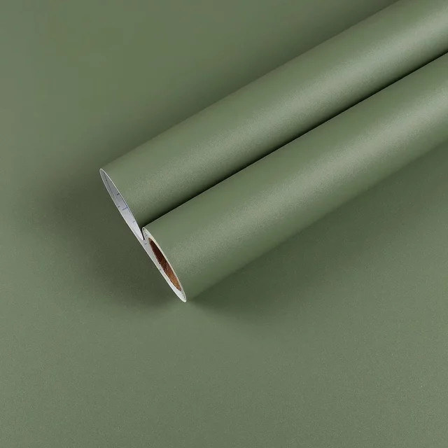 Wasserdichte selbstklebende Vinylfolie von Improvem in Grün für Wand und Möbel - Bild 1