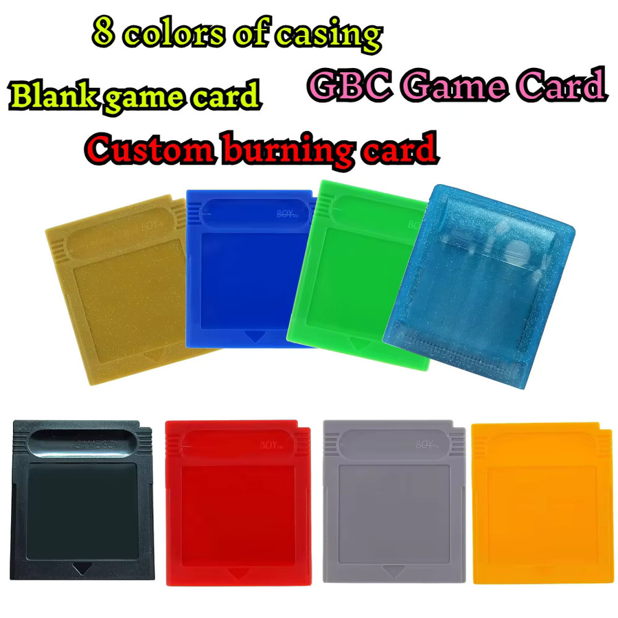 Bandai GBC-Spielkarte, leer, mehrfarbige Hülle - Bild 5