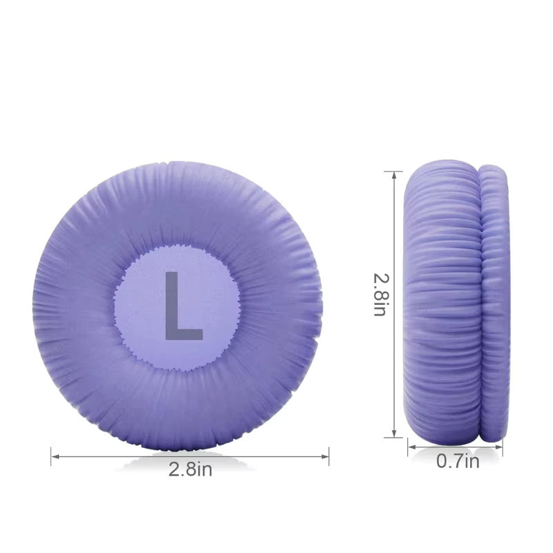 JBL Ersatz-Ohrpolster und obere Kopfbügelabdeckung in Blau für JR300, JR300BT, Tune 500, 510, 520, 560, 590, 450BT, 600BTNC, T450BT und T500BT Kopfhörer - Bild 3