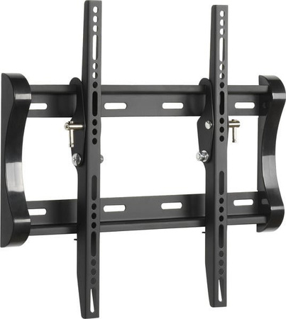 Vivanco TV Wandhalterung schwarz, neigbar für Bildschirme bis 55 Zoll, VESA 400, max. 35 kg
