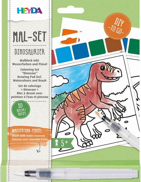Heyda Mal-Set Dinosaurier ab 5 Jahren - Bild 1
