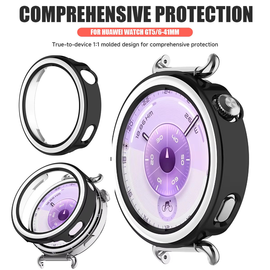 OAKCHARM Smartwatch Schutzhülle für Huawei GT6 41mm/GT5 41mm, Kunststoff, Unisex - Bild 3