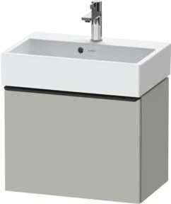 Duravit Waschtischunterschrank D-Neo Compact in Schwarz und Weiß, B/T/H: 58,4 x 37,2 x 44 cm - Bild 1