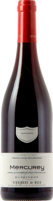 Vignerons de Buxy Mercurey Rotwein, Pinot Noir, 2023, Burgund, trocken, 0,75 l - Bild 1