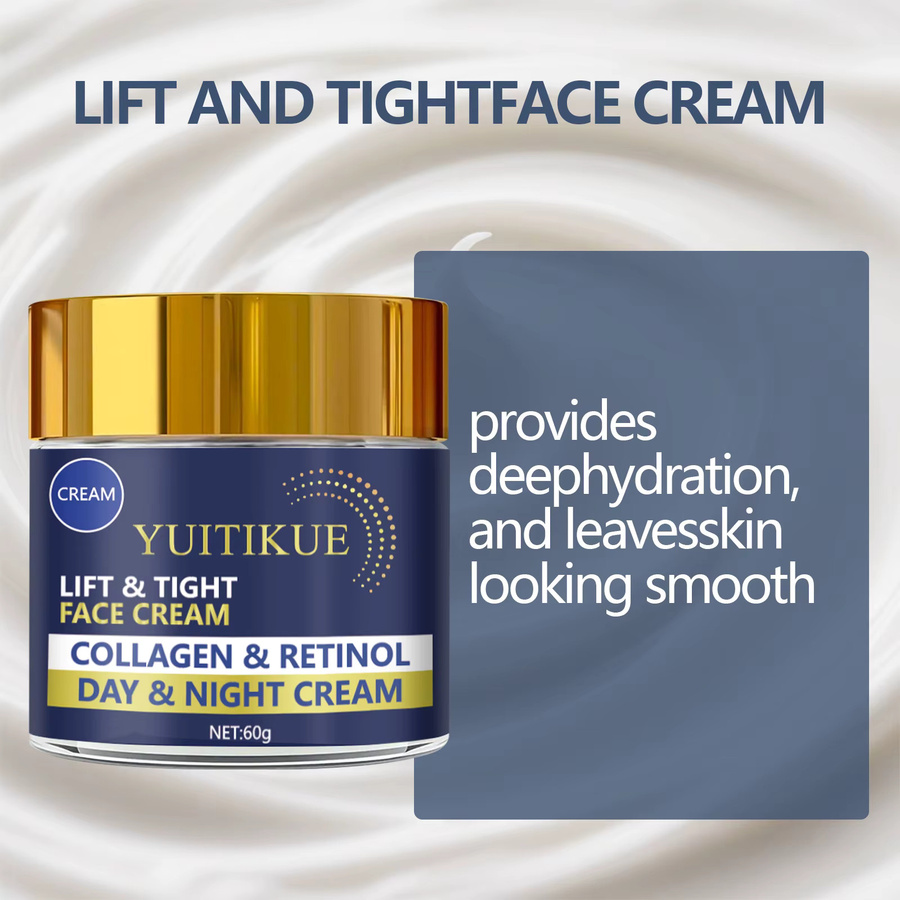 YUITIKUE Lifting & Straffende Gesichtscreme mit Kollagen & Retinol, 60g - Bild 4