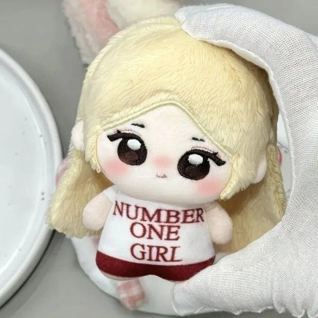Yiran toy Anime Ruby Jennie Plüschtier, Stoffpuppe, 10cm, Rosa, ab 18 Jahre - Bild 1