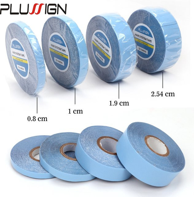 plussign Haarsystem-Klebeband, doppelseitiges Ultra-Hold-Klebeband, 0,8 cm, 12 Yards/Rolle - Bild 1