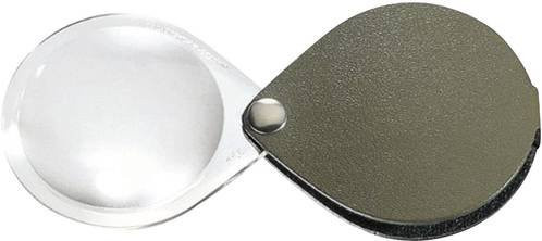 Eschenbach Leder-Einschlaglupe 3.5x, Grün - Bild 1