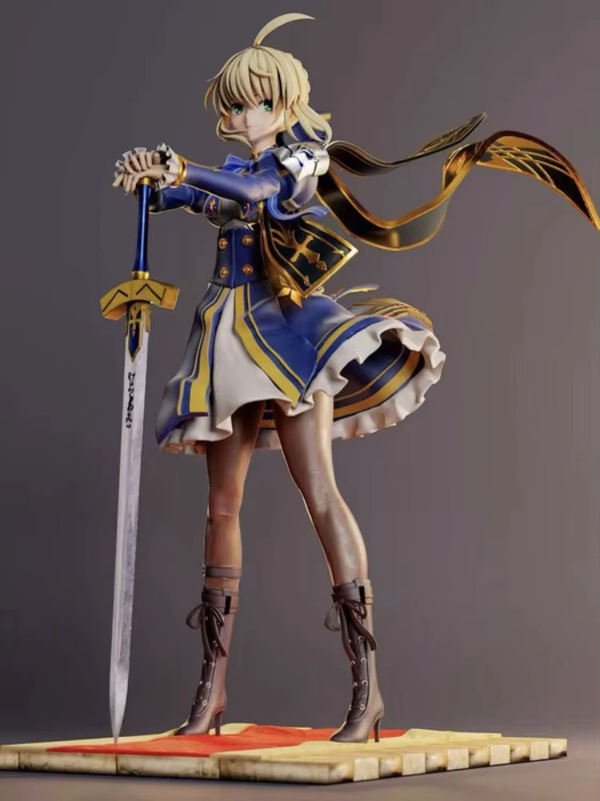 Bandai Fate Stay Night Excalibur Saber Artoria Pendragon Figur, 25cm - Bild 5