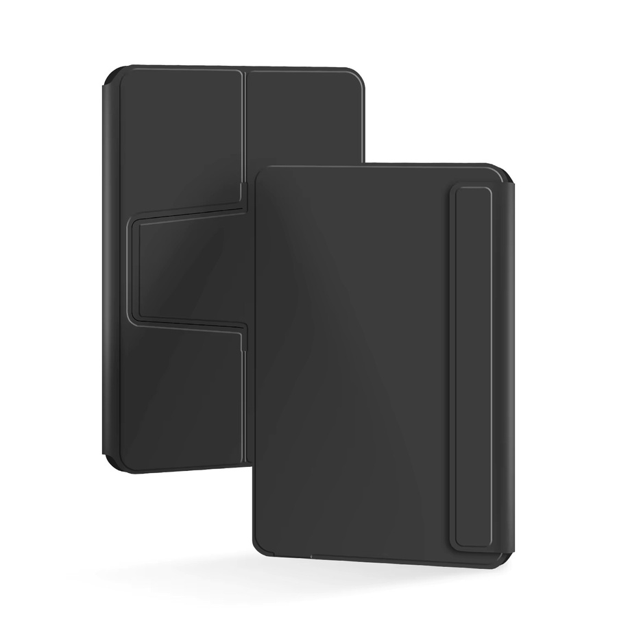 AJIUYU Magnetische Schutzhülle mit hintergrundbeleuchteter TouchPad-Tastatur für iPad Pro 11 Zoll (1. bis 4. Generation) und iPad Air 11 Zoll M2/M3 sowie iPad Air 4/5 10,9 Zoll in Grau - Bild 2
