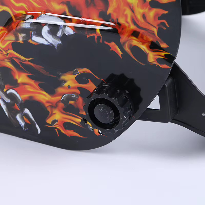 JUSTINLAU Schweißhelm mit automatischer Verdunkelung und True-Color-Technologie, Schweißmaske für Lichtbogenschweißen in Multicolour, Sichtfeld: 13,93 x 42 mm - Bild 3