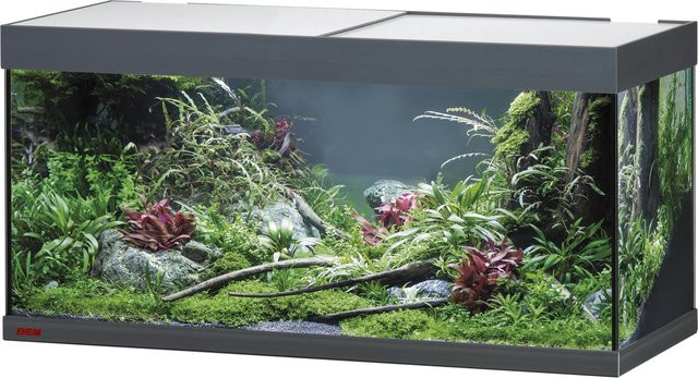 Eheim Aquarium Vivaline LED in Anthrazit mit Abdeckung - Bild 1