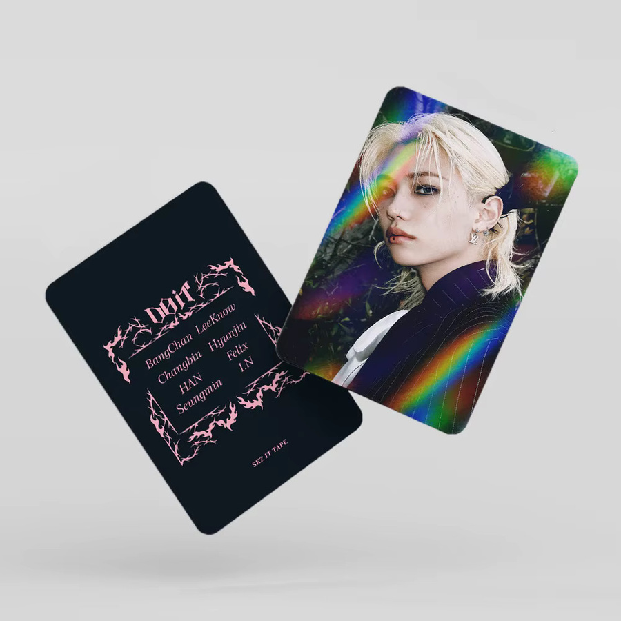 JYP Entertainment Stray Kids Laserkarten, 30-teiliges Set, bunt - Bild 2