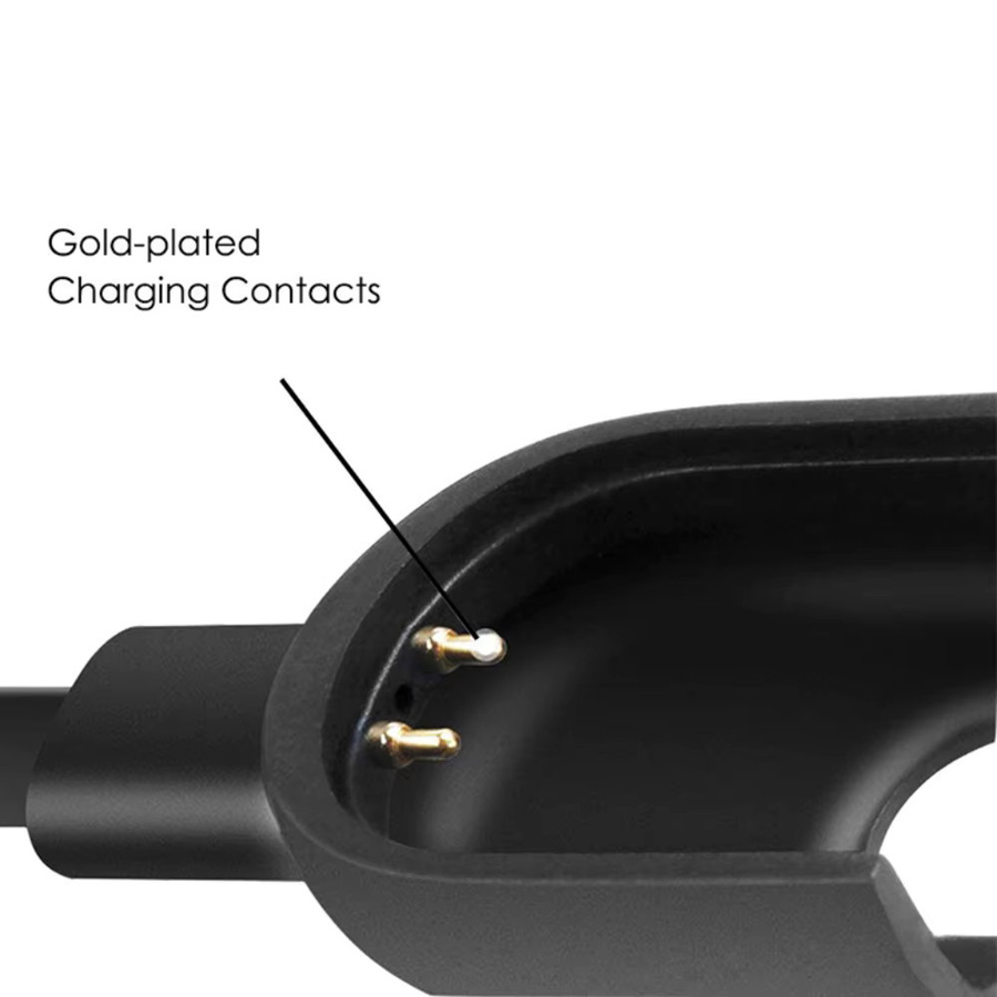 Xiaomi Ladegerät Mi Band 3, USB, Schwarz, 2er-Pack - Bild 3
